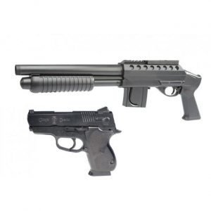 Cybergun Mossberg M590 Jousiviritteinen Airsoft Haulikko + Cs45 Pistooli