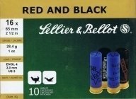 Sellier&Bellot 16/70 Red and Black haulikonpatruuna