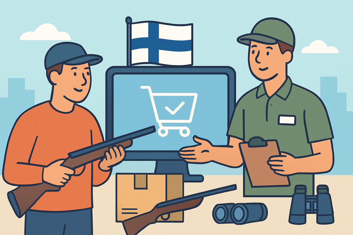 Asekauppojen verkkokauppa Suomessa – luvat ja toimitukset